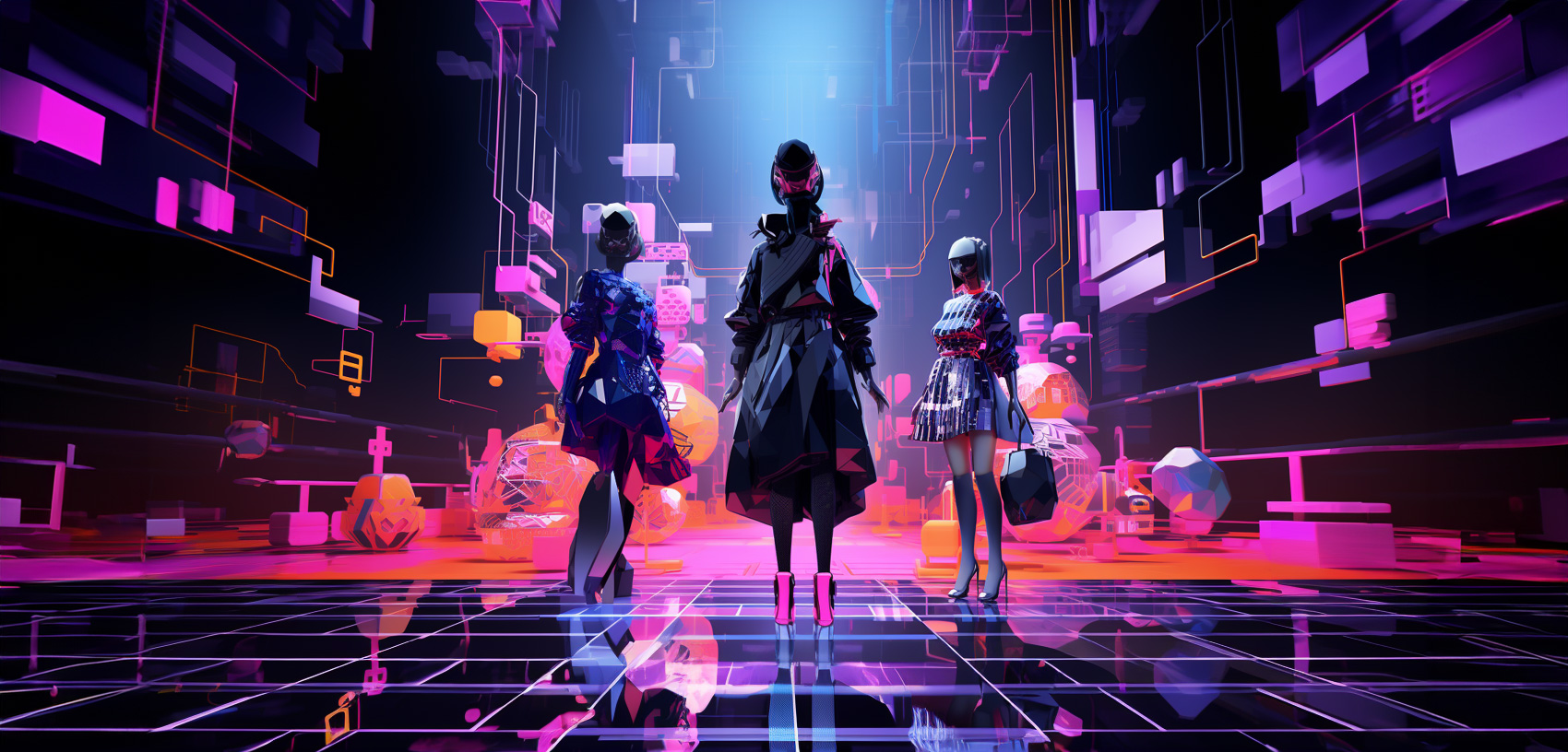 HEXROID digital fashion and metaverse experience